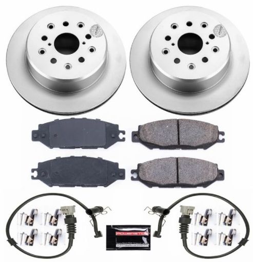 Picture of Power Stop 95 - 00 Lexus LS400 Rear Z17 Evolution Geomet Coated Brake Kit