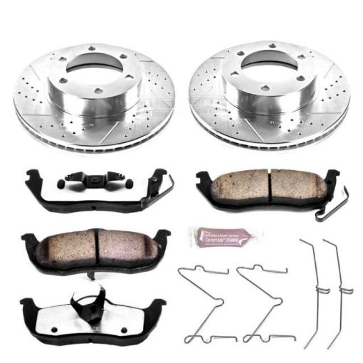 Picture of Power Stop 01 - 02 Toyota Sequoia Front Z36 Truck Tow Brake Kit