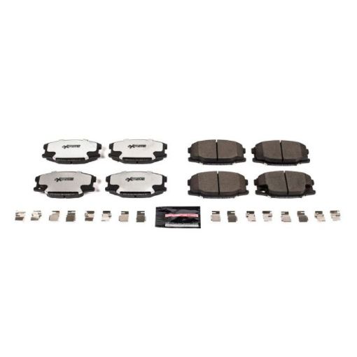 Picture of Power Stop 2001 Mitsubishi Fuso FE - CA Front or Rear Z36 Truck Tow Brake Pads wHardware