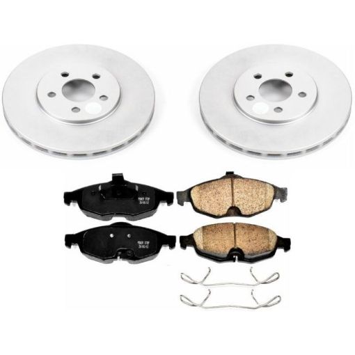Picture of Power Stop 01 - 06 Chrysler Sebring Front Z17 Evolution Geomet Coated Brake Kit