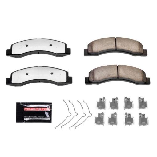 Picture of Power Stop 00 - 05 Ford Excursion Front Z36 Truck Tow Brake Pads wHardware