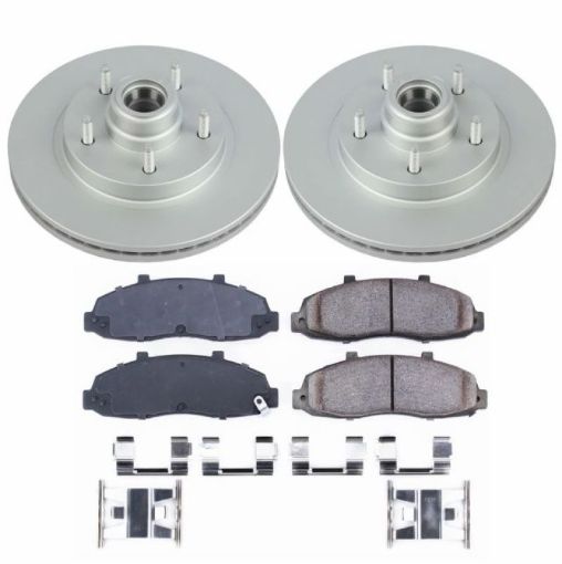 Picture of Power Stop 97 - 00 Ford F - 150 Front Z17 Evolution Geomet Coated Brake Kit