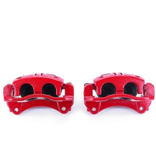 Picture of Power Stop 05 - 06 Chevrolet Equinox Front Red Calipers wBrackets - Pair