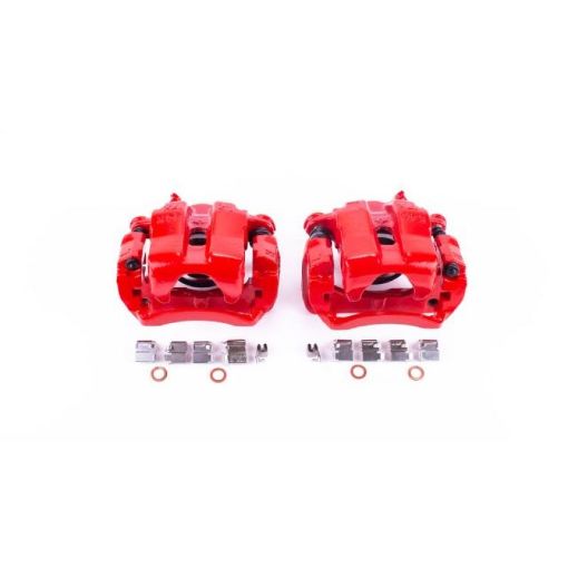 Picture of Power Stop 96 - 98 Suzuki Sidekick Front Red Calipers wBrackets - Pair