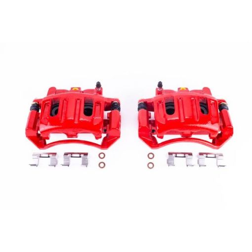 Picture of Power Stop 03 - 04 Dodge Dakota Front Red Calipers wBrackets - Pair