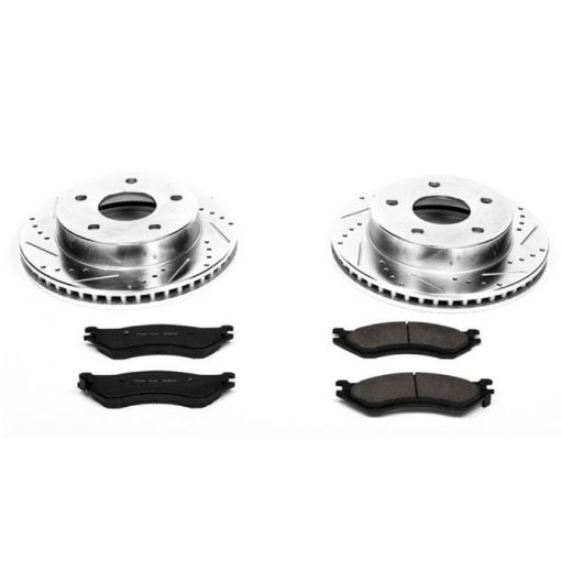 Picture of Power Stop 00 - 01 Dodge Ram 1500 Front Z23 Evolution Sport Brake Kit