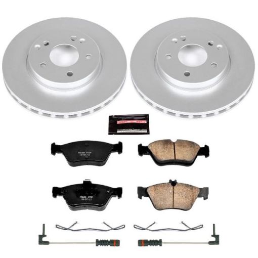 Picture of Power Stop 99 - 00 Mercedes - Benz C230 Front Z23 Evolution Sport Coated Brake Kit