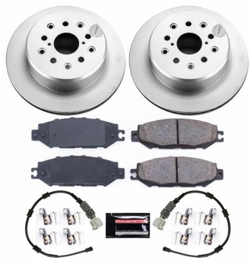 Picture of Power Stop 93 - 94 Lexus LS400 Rear Z17 Evolution Geomet Coated Brake Kit