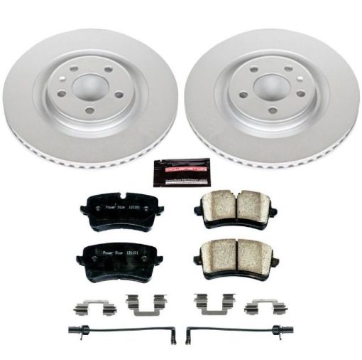 Picture of Power Stop 2012 Audi A7 Quattro Rear Z23 Evolution Sport Coated Brake Kit