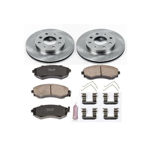 Picture of Power Stop 98 - 01 Hyundai Elantra Front Autospecialty Brake Kit