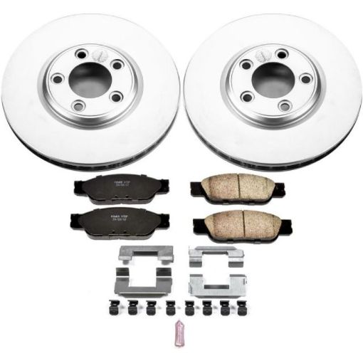 Picture of Power Stop 02 - 05 Ford Thunderbird Front Z17 Evolution Geomet Coated Brake Kit