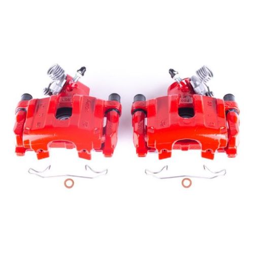 Picture of Power Stop 04 - 13 Mazda 3 Rear Red Calipers wBrackets - Pair