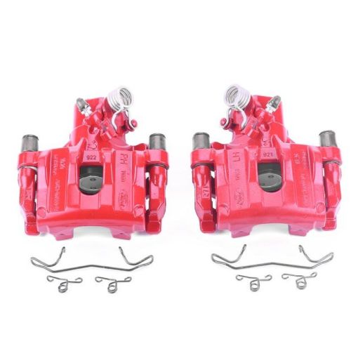 Picture of Power Stop 12 - 17 Ford Focus Rear Red Calipers wBrackets - Pair