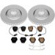 Picture of Power Stop 00 - 01 Audi A6 Quattro Front Z23 Evolution Sport Coated Brake Kit