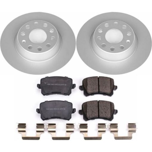 Picture of Power Stop 2009 Volkswagen Passat Rear Z23 Evolution Sport Coated Brake Kit