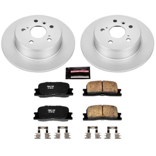 Picture of Power Stop 01 - 03 Toyota Highlander Rear Z17 Evolution Geomet Coated Brake Kit