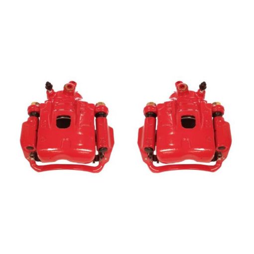 Picture of Power Stop 95 - 04 Toyota Tacoma Front Red Calipers wBrackets - Pair