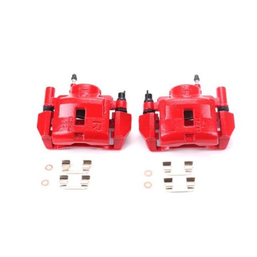Picture of Power Stop 00 - 02 Mazda 626 Front Red Calipers wBrackets - Pair