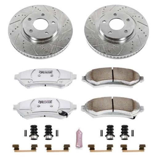 Picture of Power Stop 00 - 04 Buick LeSabre Front Z26 Street Warrior Brake Kit