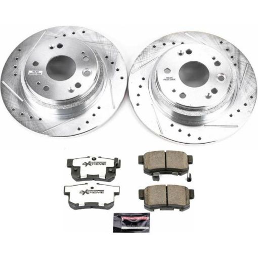 Picture of Power Stop 02 - 04 Acura RL Rear Z26 Street Warrior Brake Kit