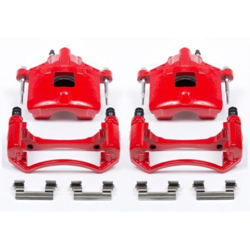 Picture of Power Stop 97 - 05 Buick Century Front Red Calipers wBrackets - Pair