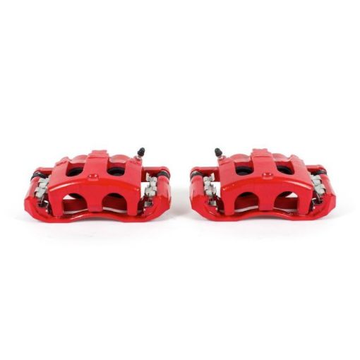 Picture of Power Stop 06 - 10 Ford Explorer Front Red Calipers wBrackets - Pair