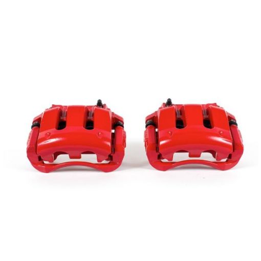 Picture of Power Stop 11 - 14 Ford Mustang Front Red Calipers wBrackets - Pair