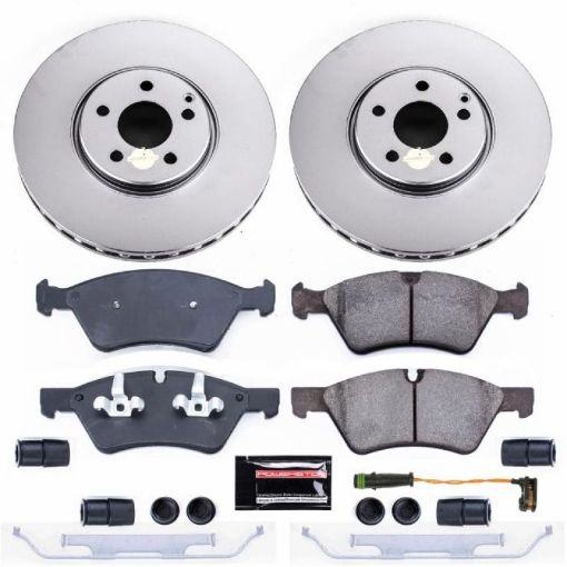 Picture of Power Stop 07 - 09 Mercedes - Benz E550 Front Z23 Evolution Sport Coated Brake Kit