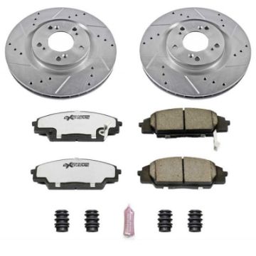 Picture of Power Stop 00 - 09 Honda S2000 Front Z26 Street Warrior Brake Kit