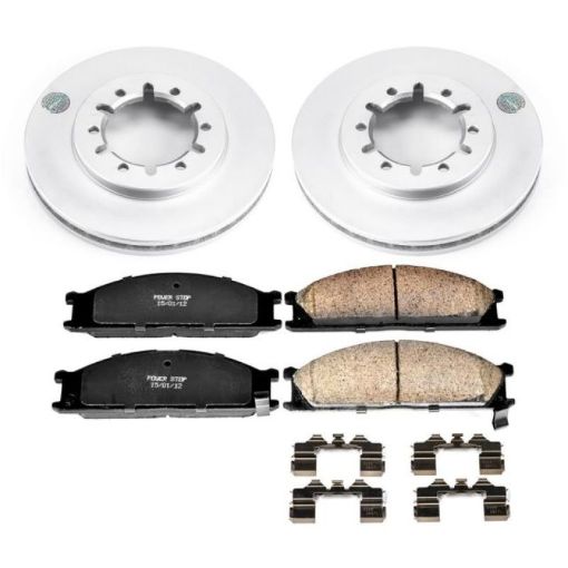 Picture of Power Stop 99 - 04 Nissan Frontier Front Z17 Evolution Geomet Coated Brake Kit