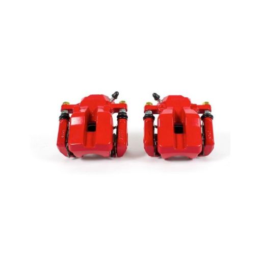 Picture of Power Stop 06 - 12 Toyota RAV4 Rear Red Calipers wBrackets - Pair