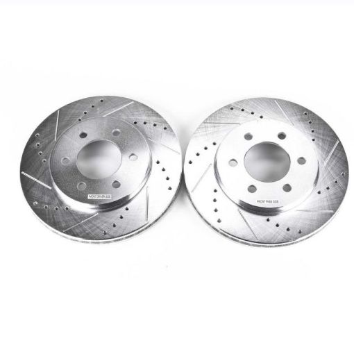 Picture of Power Stop 02 - 06 Ford Expedition Front Evolution Drilled Slotted Rotors - Pair