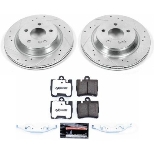Picture of Power Stop 00 - 02 Mercedes - Benz S430 Rear Z26 Street Warrior Brake Kit