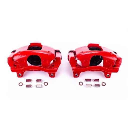 Picture of Power Stop 09 - 12 Dodge Journey Front Red Calipers wBrackets - Pair