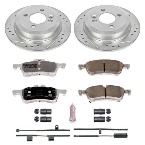 Picture of Power Stop 02 - 06 Mini Cooper Rear Z26 Street Warrior Brake Kit