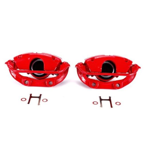 Picture of Power Stop 94 - 96 Chevrolet Caprice Rear Red Calipers wBrackets - Pair