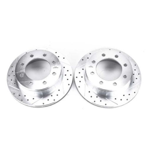 Picture of Power Stop 02 - 06 Chevrolet Avalanche 2500 Rear Evolution Drilled Slotted Rotors - Pair