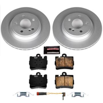 Picture of Power Stop 00 - 03 Mercedes - Benz CL500 Rear Z23 Evolution Sport Coated Brake Kit