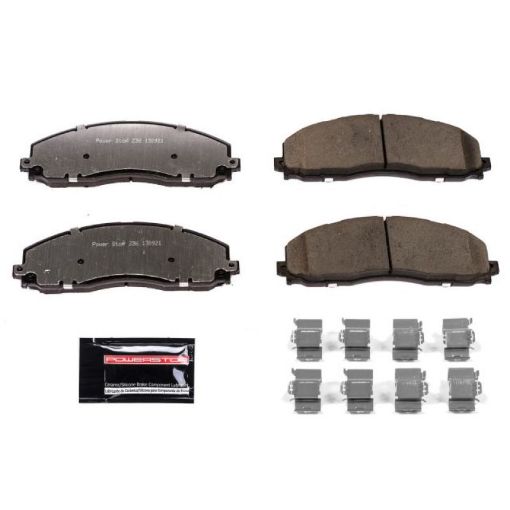 Picture of Power Stop 12 - 19 Ford F - 250 Super Duty Front Z36 Truck Tow Brake Pads wHardware