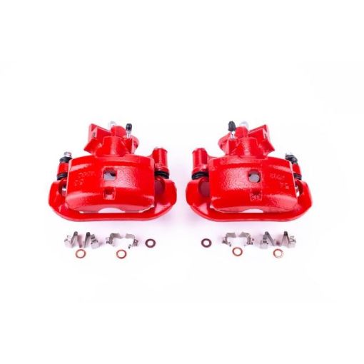 Picture of Power Stop 00 - 02 Toyota MR2 Spyder Rear Red Calipers wBrackets - Pair