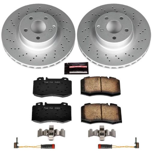 Picture of Power Stop 00 - 03 Mercedes - Benz CL500 Front Z23 Evolution Sport Coated Brake Kit