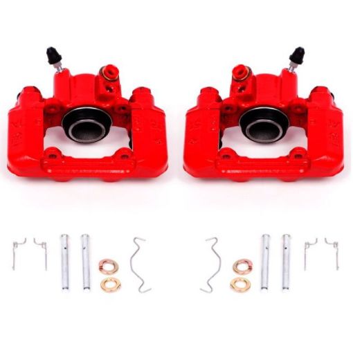 Picture of Power Stop 03 - 06 Pontiac Vibe Rear Red Calipers wo Brackets - Pair