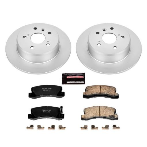 Picture of Power Stop 92 - 96 Lexus ES300 Rear Z17 Evolution Geomet Coated Brake Kit