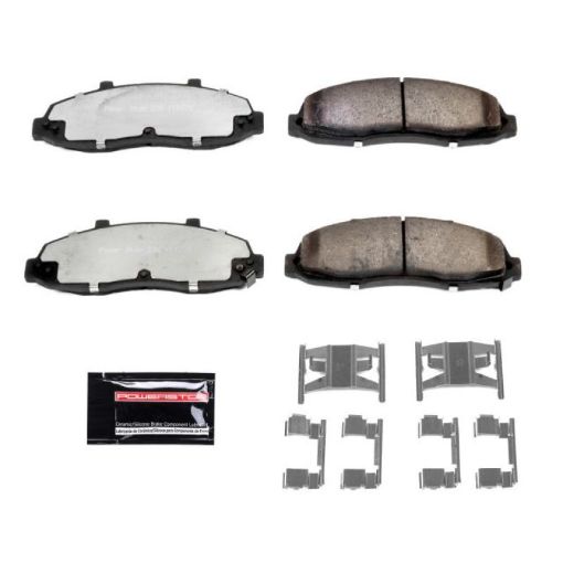 Picture of Power Stop 97 - 03 Ford F - 150 Front Z36 Truck Tow Brake Pads wHardware