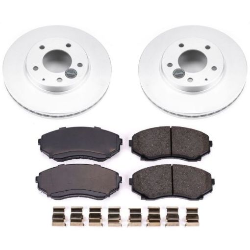 Picture of Power Stop 00 - 06 Mazda MPV Front Z17 Evolution Geomet Coated Brake Kit