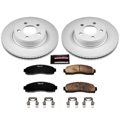 Picture of Power Stop 01 - 03 Ford Explorer Sport Front Z17 Evolution Geomet Coated Brake Kit