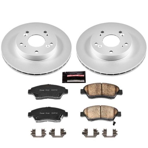 Picture of Power Stop 02 - 06 Acura RSX Front Z17 Evolution Geomet Coated Brake Kit