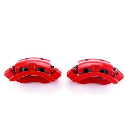 Picture of Power Stop 2007 Ford E - 150 Rear Red Calipers wBrackets - Pair