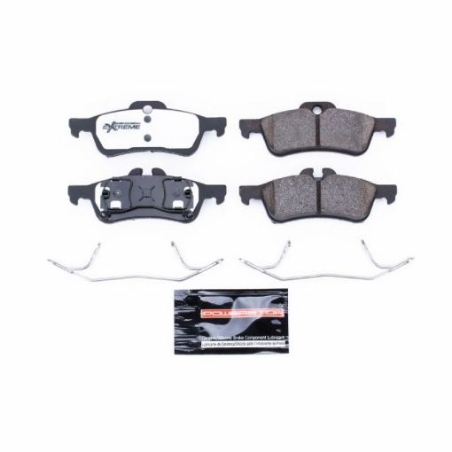 Picture of Power Stop 04 - 08 Mini Cooper Rear Z26 Extreme Street Brake Pads wHardware