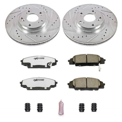 Picture of Power Stop 02 - 06 Acura RSX Front Z26 Street Warrior Brake Kit